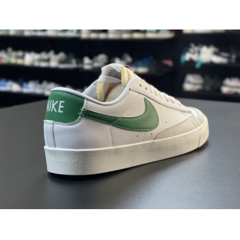 Кроссовки Nike Blazer low (Бело/зеленые)