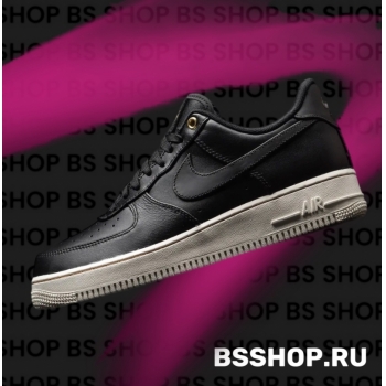 Nike Air Force 1 Premium Black  Артикул:16092